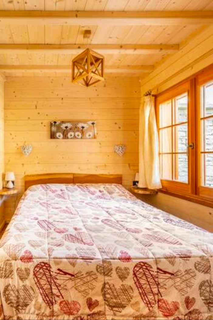 BB Chalet Il Picchio Varzo San Domenico camera 4 posti letto