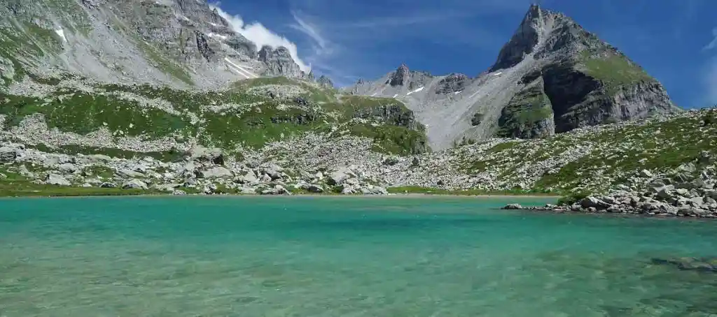 Bianco lake Alpe Veglia