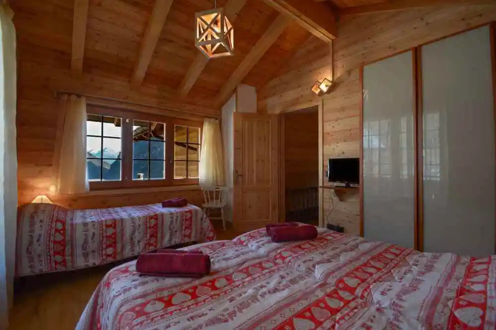 Double room chalet B&B Il Picchio Varzo san Domenico