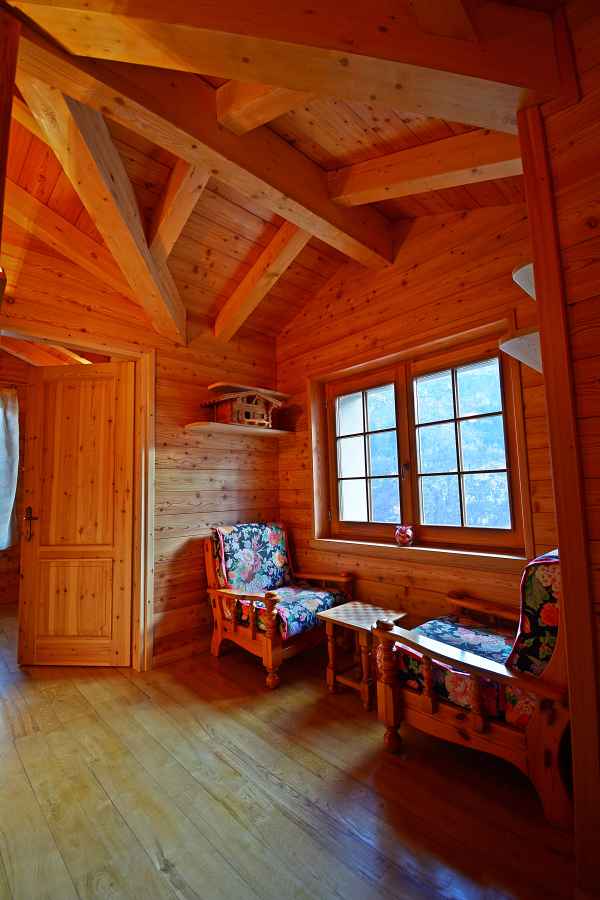 BB Chalet Il Picchio Varzo San Domenico sala Relax